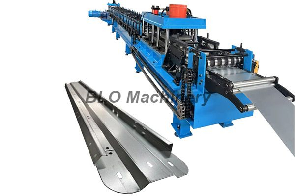 Silo Granary Ladder Handrail Roll Forming Machine Production with Perforation Silo Column Machine