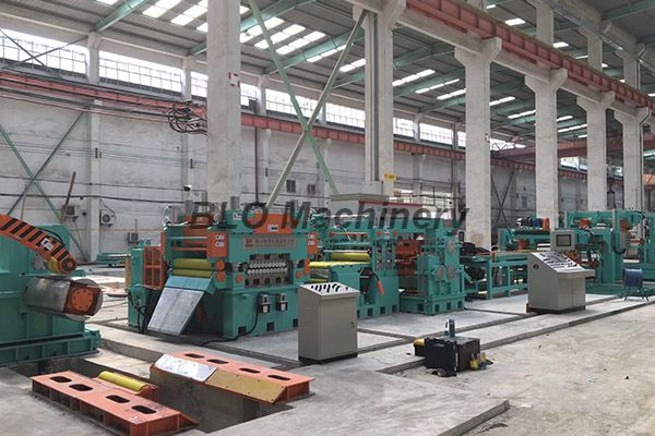 Automatic Slitting Machine Line Composed of Uncoiler, Pinch / Leveling, Slitting, Recoiler  