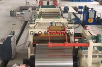 0.3 - 3.0mm Steel Coil Cut To Length Machine Line With Auto Stacker System  