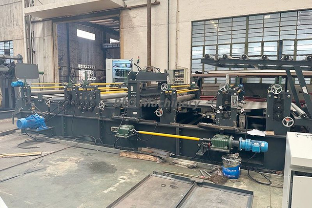 Rice Warehouse Inclined Roof Forming Machine