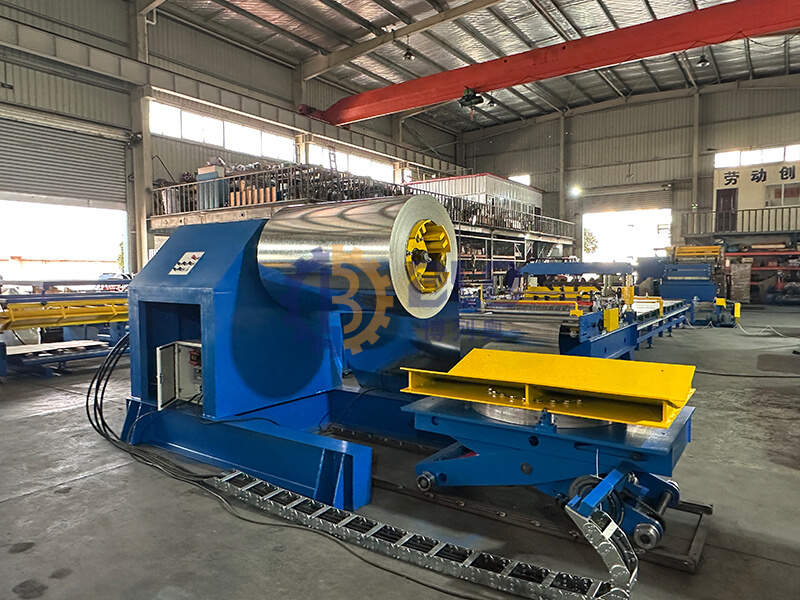 hydraulic-decoiler