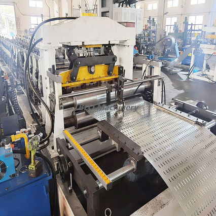 Metal Perforation Cable Tray Roll Forming Machine