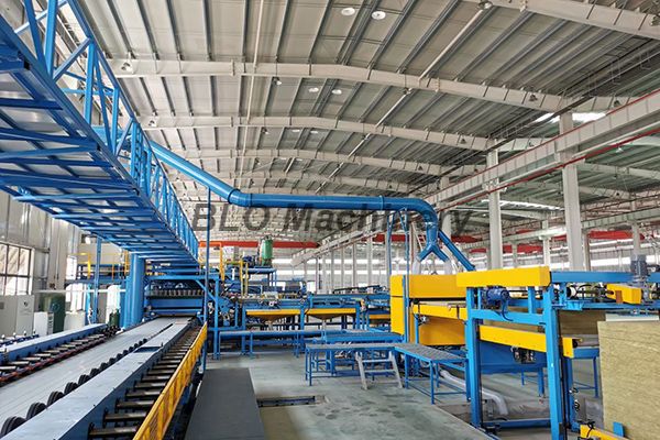 0.4-0.8 mm PU Sandwich Panel Continuous Production Line 2