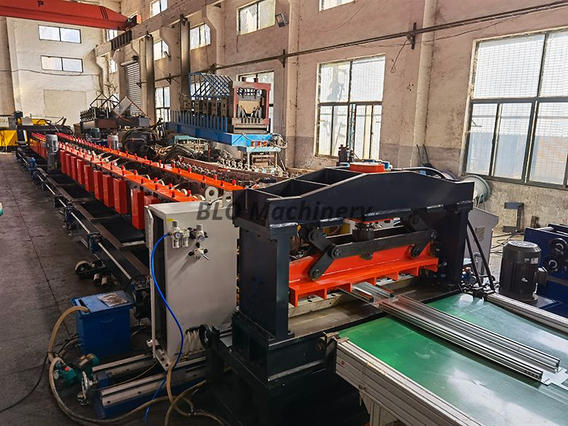 Shelf Panel Roll Forming Machine